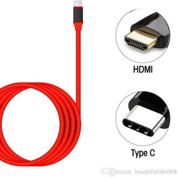 kabel usb type c to hdmi - mhl cable usb c to hdtv