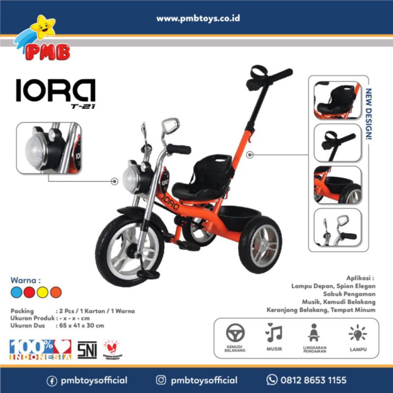 Tricycle PMB Iora T-21