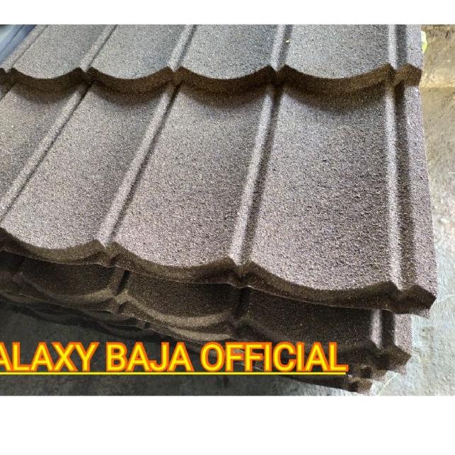 Genteng metal pasir Sakura roof 2x4 /atap genteng metal pasir sakura - Hitam