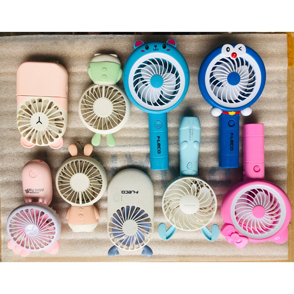 Kipas Portable Mini Cas / Kipas Angin Portable Murah / Kipas Angin Mini Portable