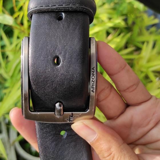 Ikat Pinggang Sabuk Kulit Resleting 150 Cm Bahan Kulit Sapi Premium - 125 CM