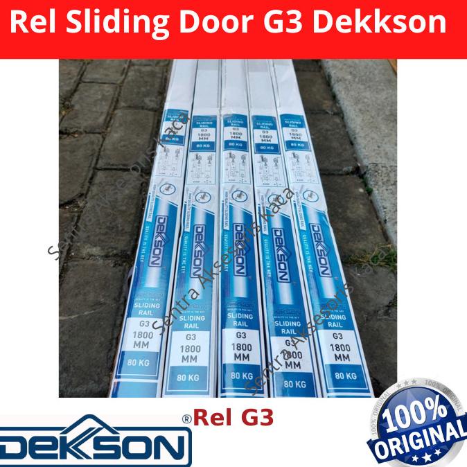 Rel Sliding Door Dekkson G3 - Rel Pintu Geser Dekkson
