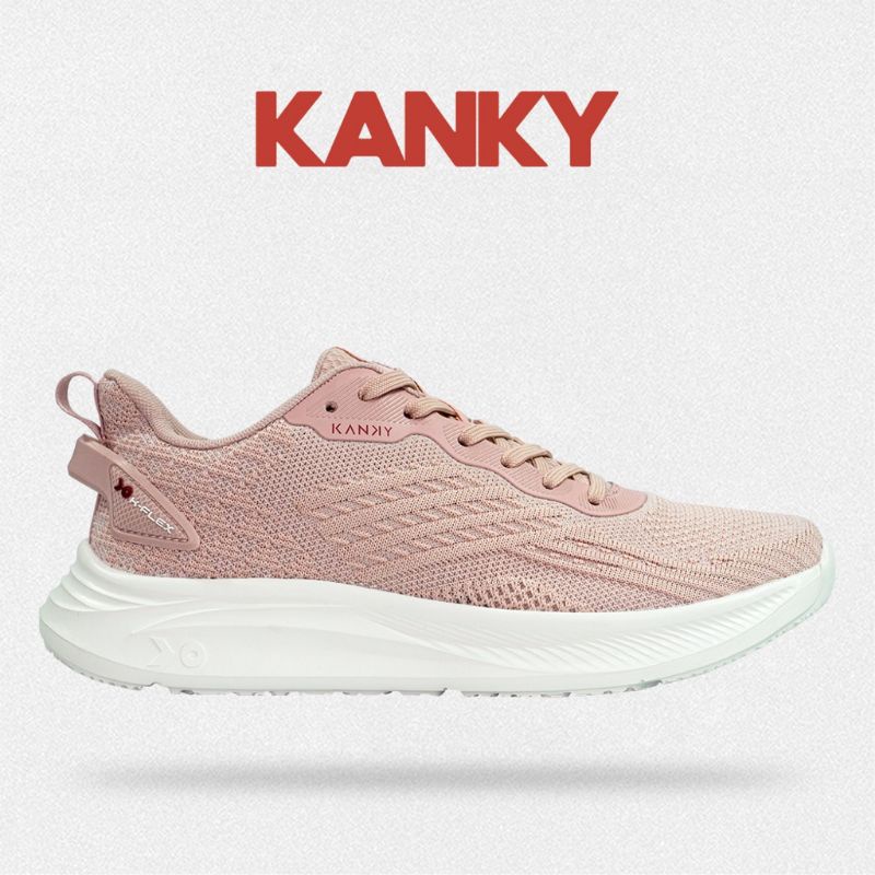 kanky yuga ikebana-sepatu sneakers casual sport sekolah dewasa wanita