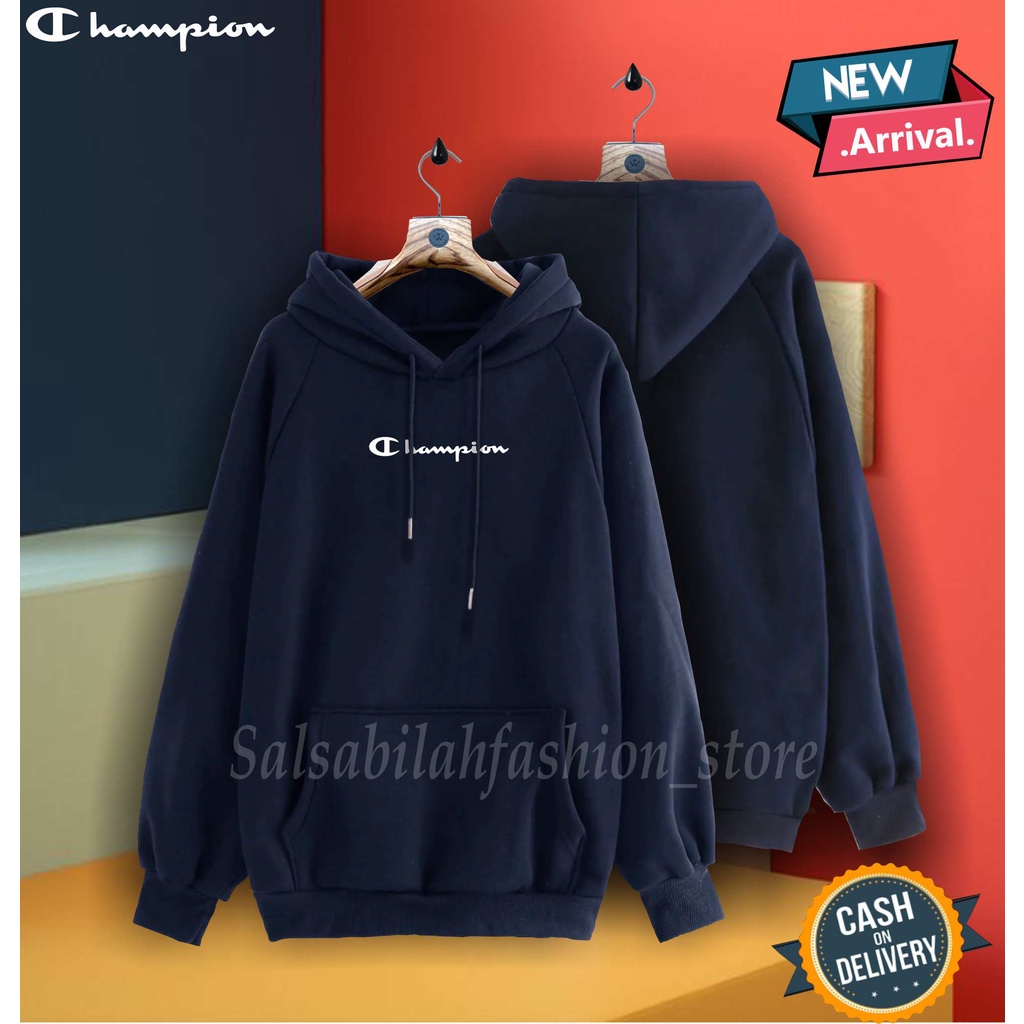 SWEATER HOODIE DISTRO Pria Wanita Jumper Premium Bahan Fleece Tebal