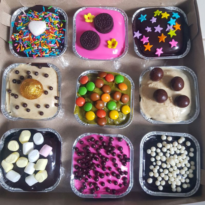 

brownies lumer isi 9 cup