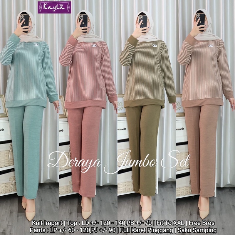 DERAYA JUMBO SET BY KAYLA