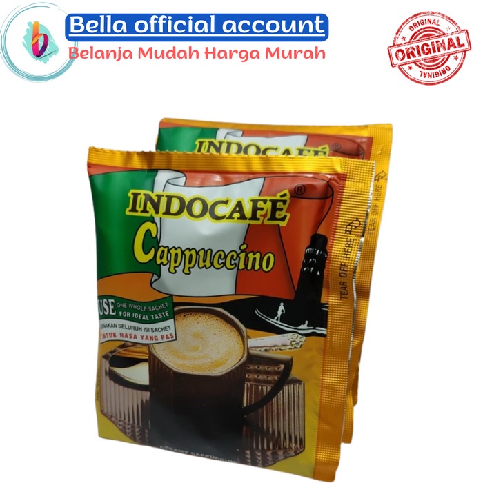 

Indocafe Cappuccino 10 Sachet / 1 Renceng