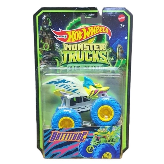 Hot Wheels Monster Trucks Glow In The Dark Hotwheels Original Mattel