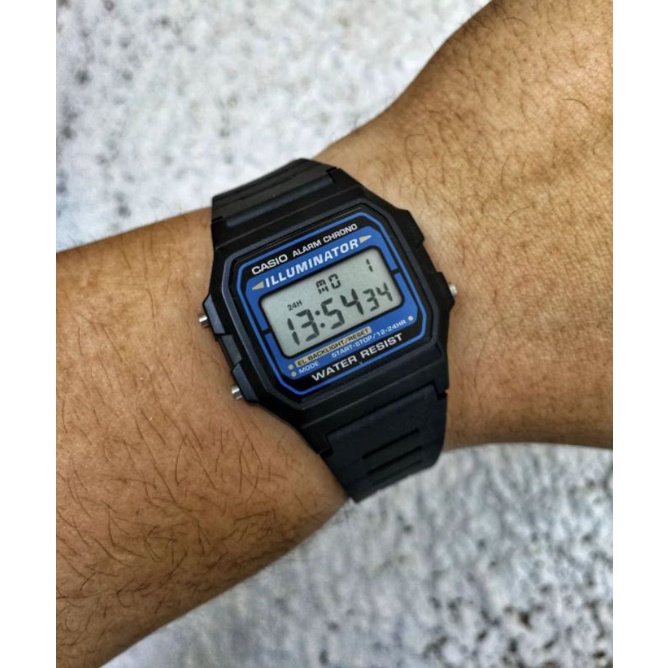 Jam tangan sporty Casio original vintage