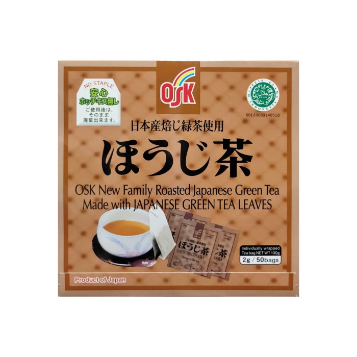 

Discount OSK Roasted Japanese Green Tea 50 Sachet Teh Hijau Jepang HALAL /TEH DIET/TEH