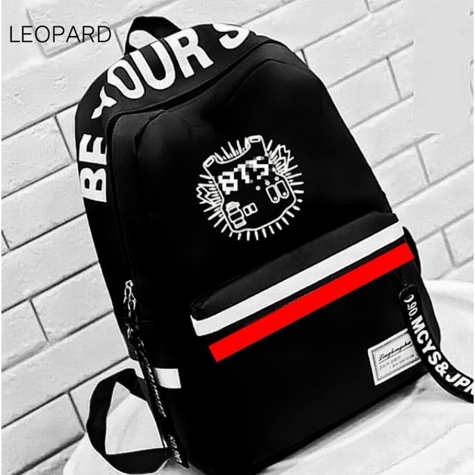 TAS RANSEL ANAK BE YOUR SELF Tas Ransel Sekolah Anak Perempuan Motif Logo Kpop Korea Tas Sekolah Anak Tas Punggung Tas Sekolah Perempuan Anak SD SMP Korean Style Tas Ransel Terbaru 2022