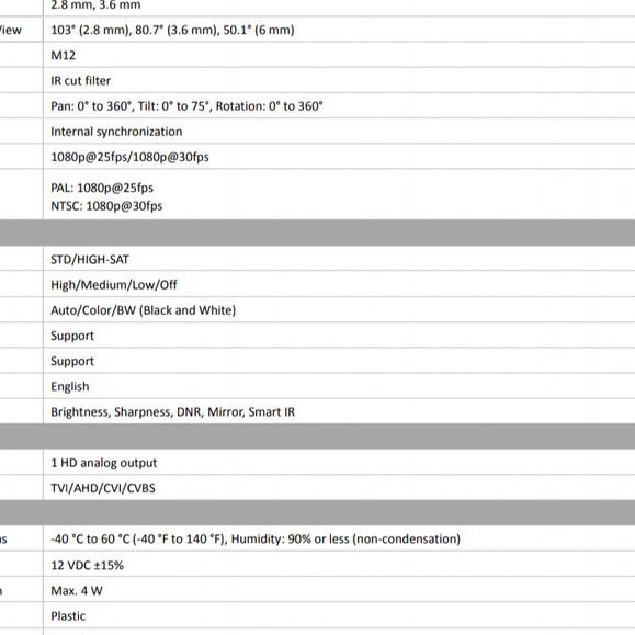 Kamera CCTV HILOOK indoor 2Mp THC-T120-PC / cctv 2mp by Hikvision