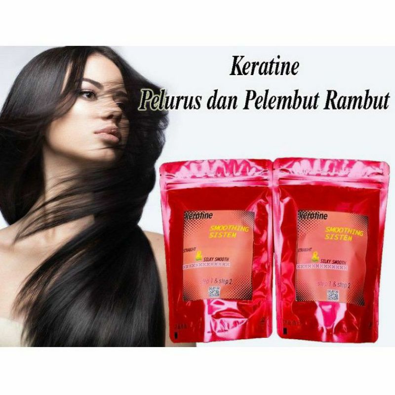 OBAT SMOOTHING KERATINE ORIGINAL / OBAT PELURUS RAMBUT PERMANEN