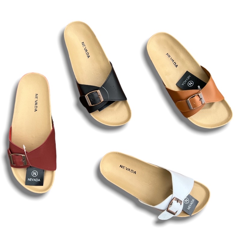 Sandal brand matahari terbaru kekinian model elegan