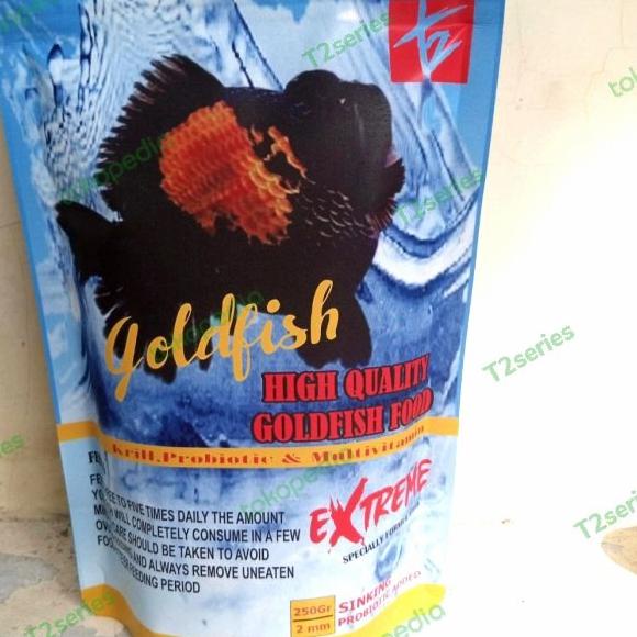 T2 goldfish food extreme growht