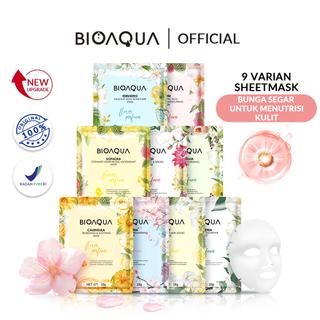 ✨ AKU MURAH ✨BIOAQUA Sheet Mask Masker Wajah Flowers / Bunga SERIES