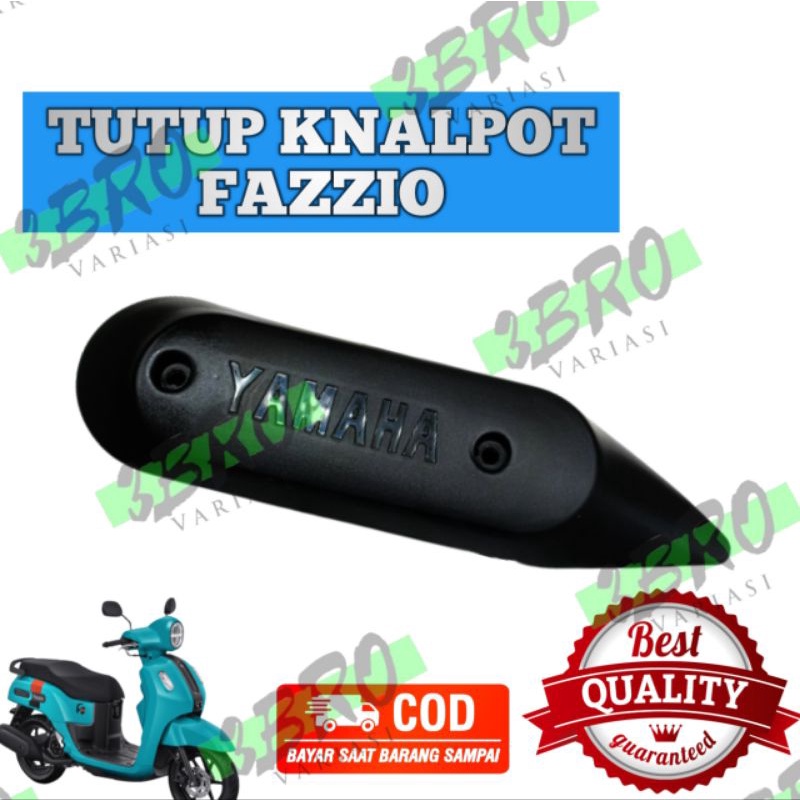 TUTUP KNALPOT YAMAHA NMAX MIO SOUL M3 Z XRIDE FINO xride 115 lexy aerox fazzio