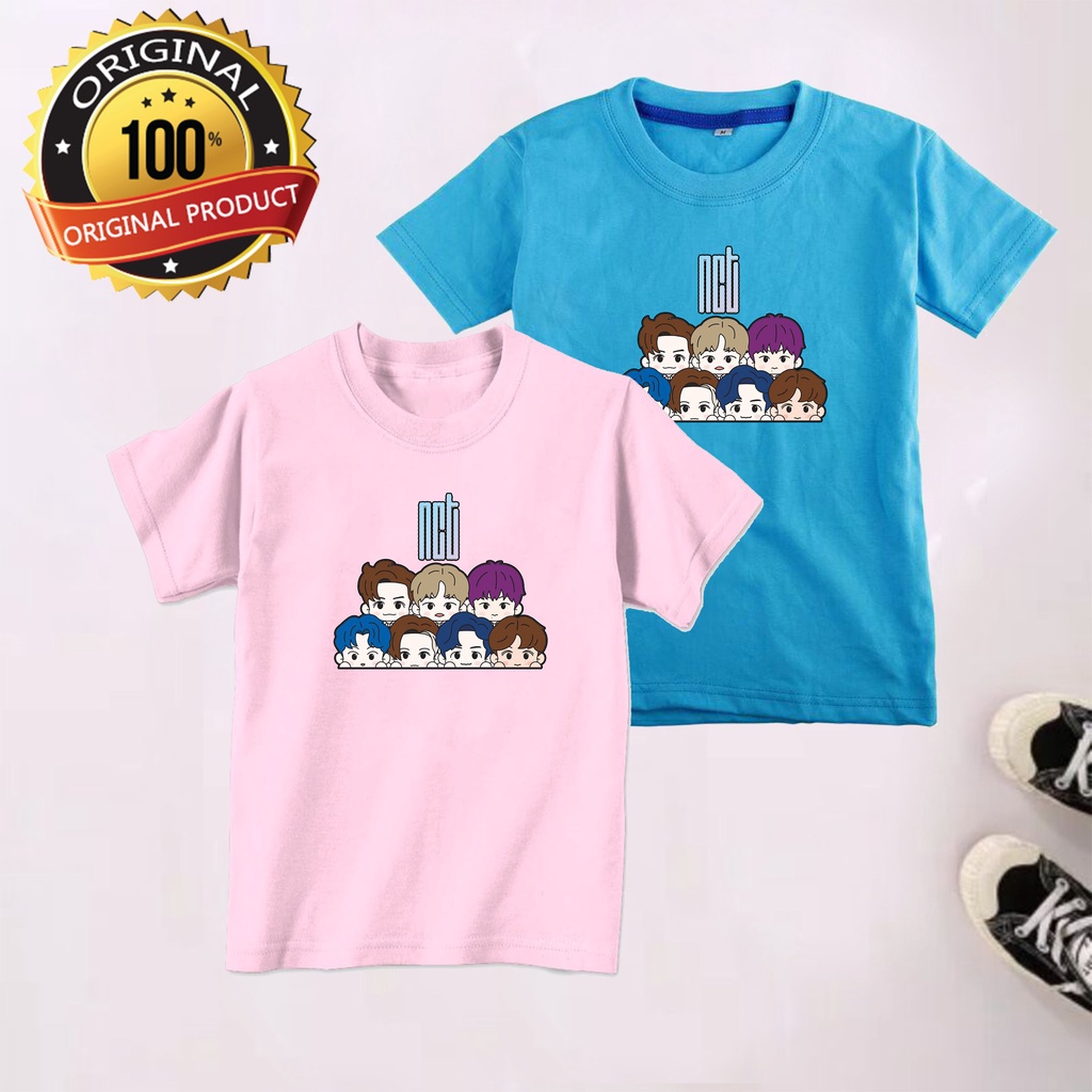 PVJ - Baju Kaos Anak  Korea NCT Dream Kpop Koreaan Lengan Pendek