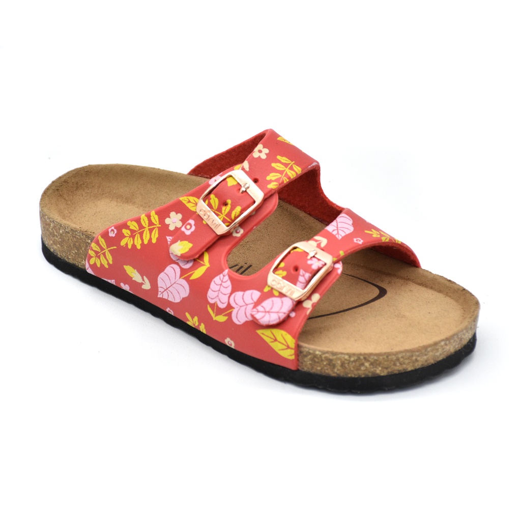 Carvil Sandal Anak Vegan-02 Tw Red