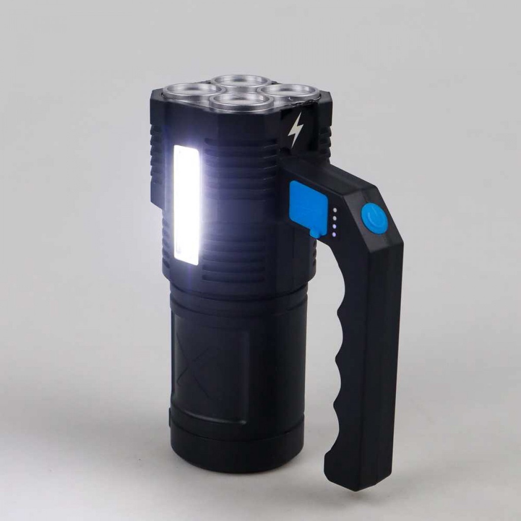 Senter Lentera LED Waterproof Flashlight Rechargeable 1200 mAh