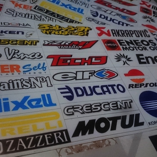 STIKER PACK RACING DAN SPONSOR TERMURAH