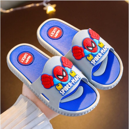 Chubby Glory SH21104 Sendal sandal anak laki laki murah import selop karakter superhero Sendal jelly Sendal karet sendal slip on anak laki laki usia 1 - 12 tahun