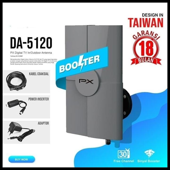 Antenna Px 4K Da5120 Tv Digital Hd Indoor Outdoor Da 5120 Px Da-5120