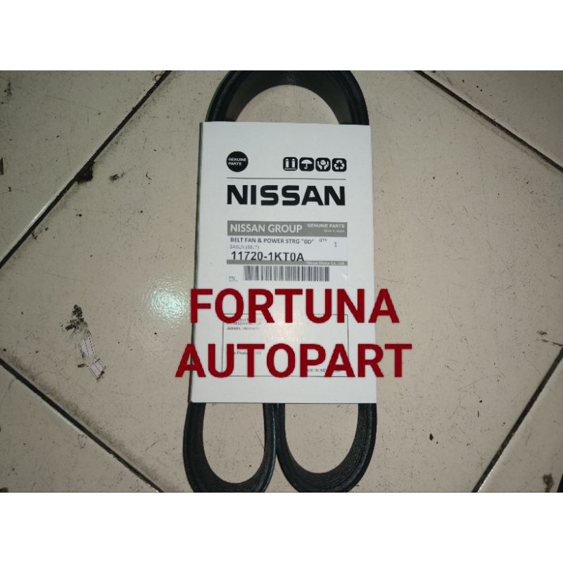 VAN BELT FAN BELT TALI KIPAS JUKE NEW LIVINA L11 7PK1125 7PK 1125 ORIGINAL