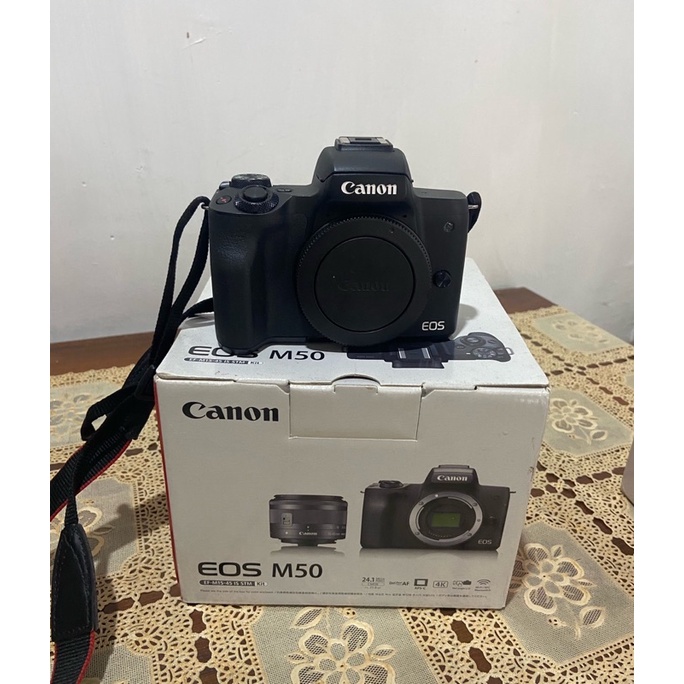 CANON EOS M50 dan Lensa fix canon