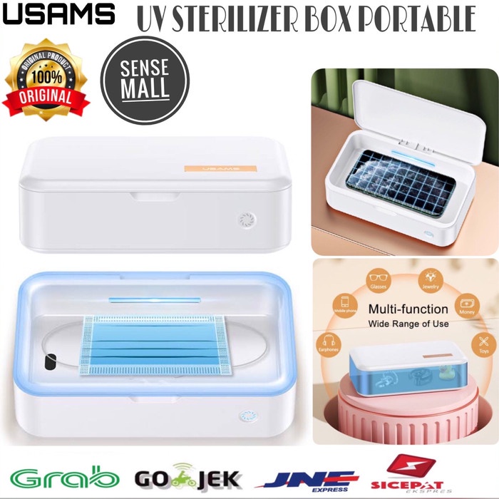 Cleaner Uv Sterilizer Box Multifungsi / Alat Steril Portable Usams Original