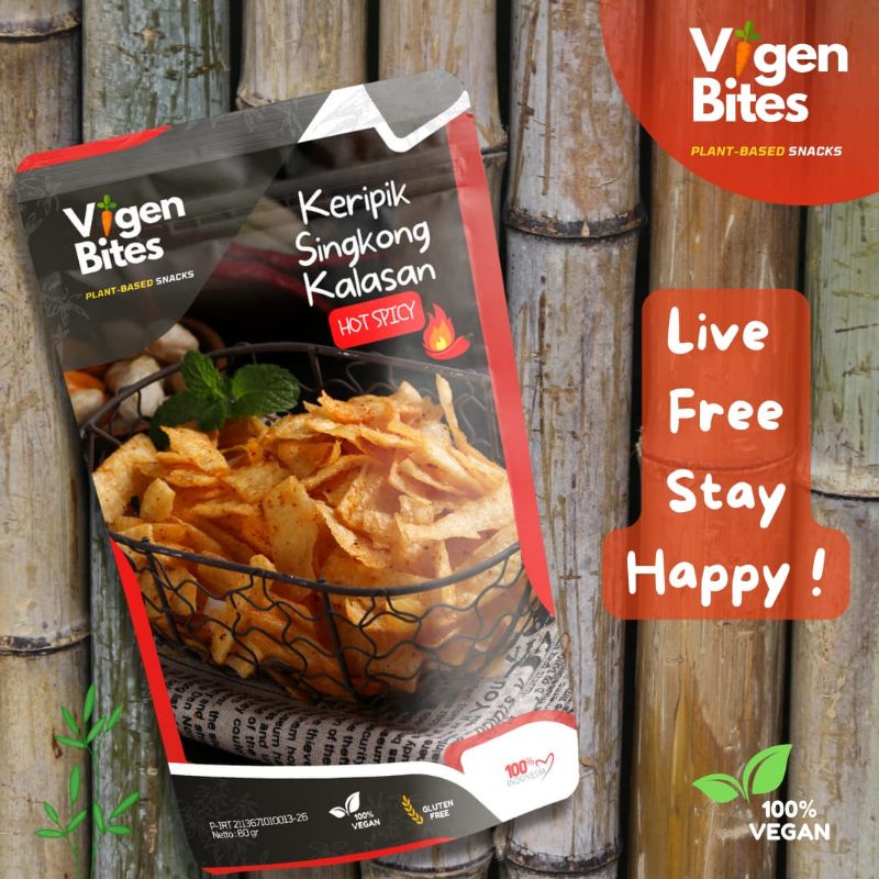 

KRIPIK SINGKONG KALASAN VEGAN