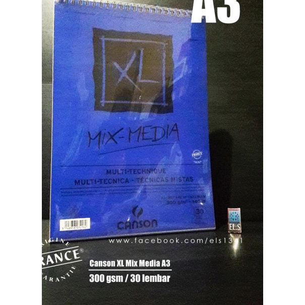 

Canson XL Mix Media A3