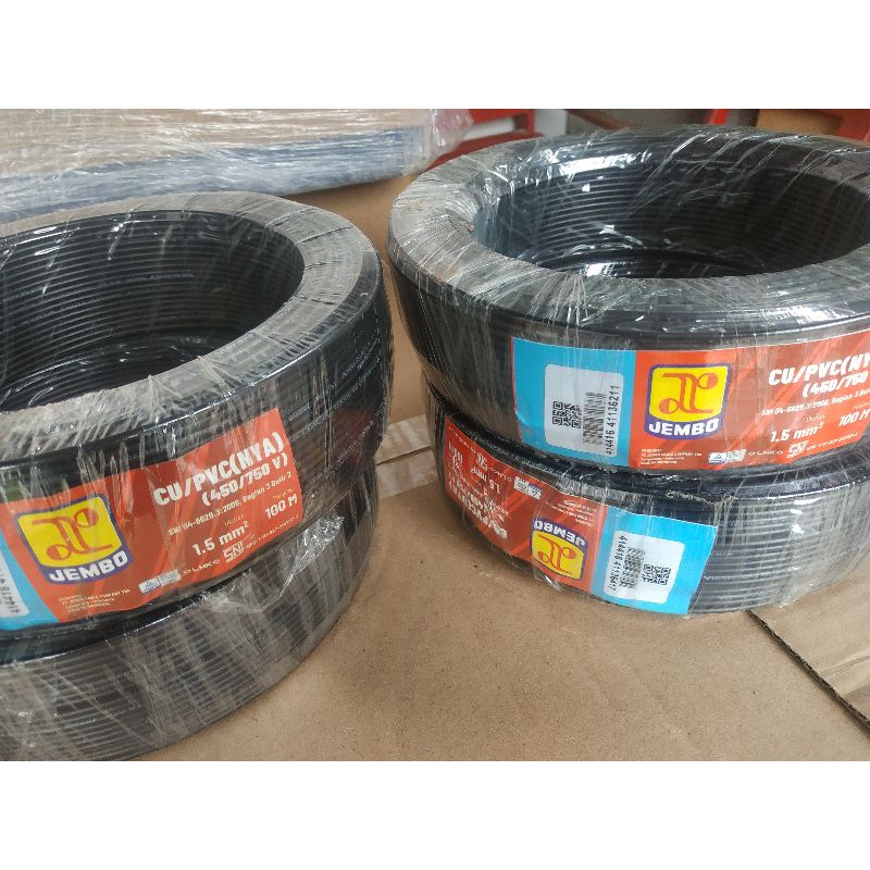 kabel nya 1,5  engkel 100m