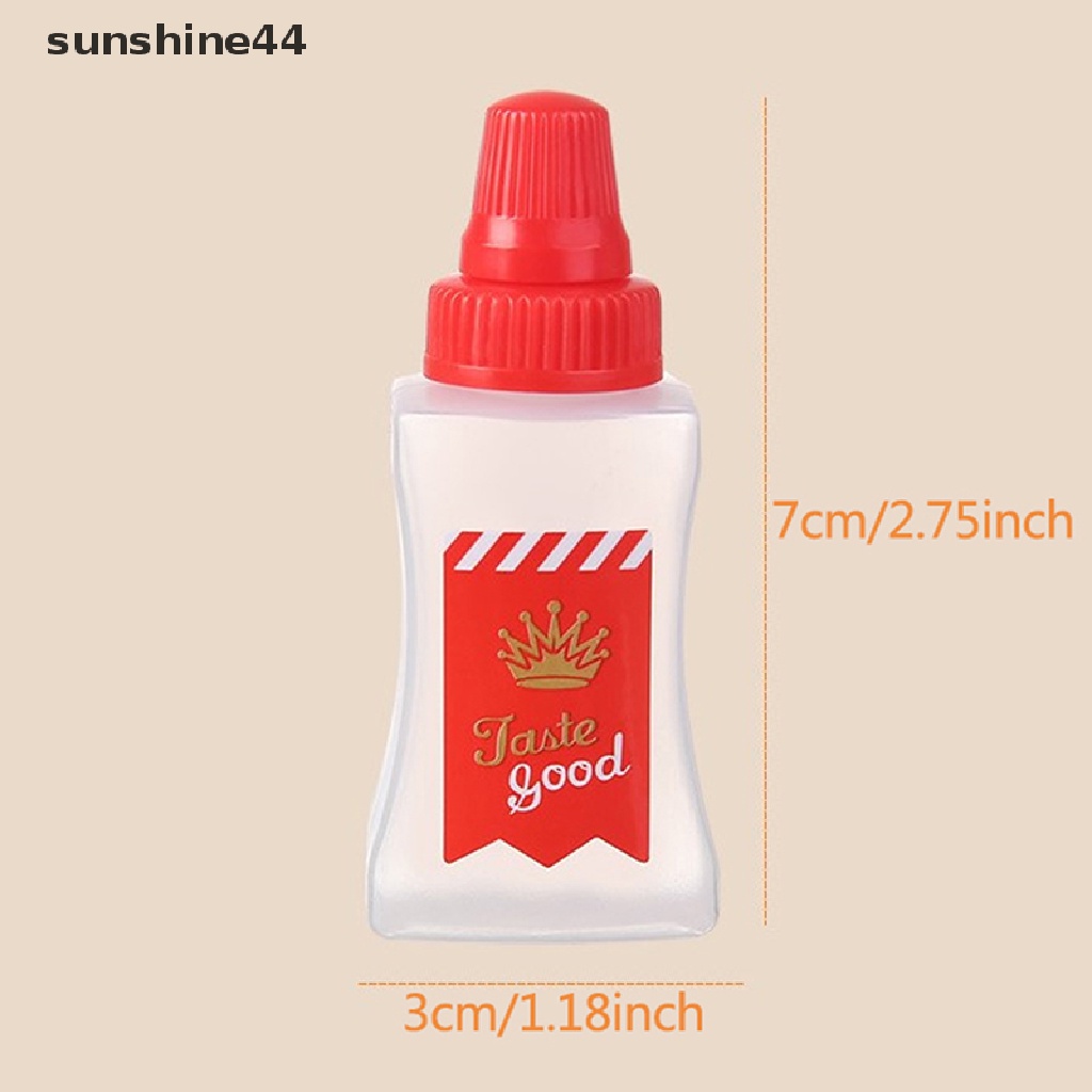 Sunshine Botol Saus Tomat / Kecap / Salad / Bento Mini Portable Untuk Dapur