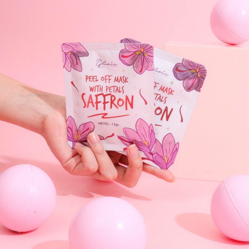 BPOM Pell Off Mask Petal by Lea Gloria - Masker Pell Off Semi Transparant Clear Peel Off