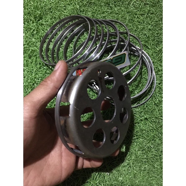 mangkok kopling sudah pake sabuk.. sabuk las listrik..