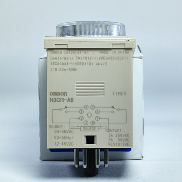 TIMER OMRON H3CR-A8 24-48VAC/12-48VDC