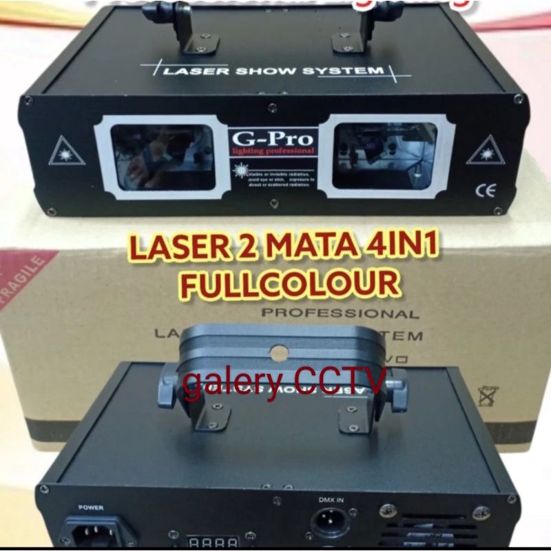 laser 2 Mata RGB fullcoulor laser system
