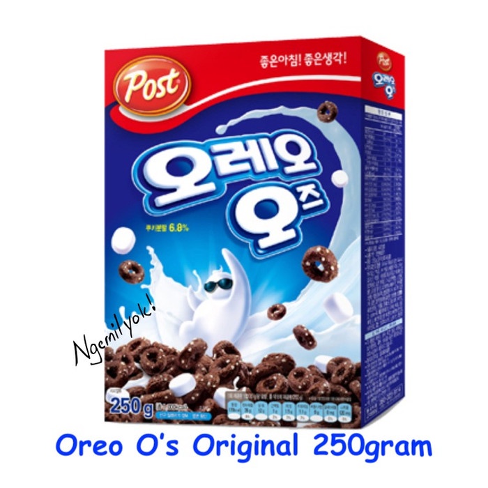

Sereal Oreo O'S Post Cereal With Mashmallow 250G -Made In Korea