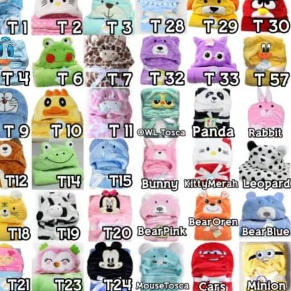 Selimut bayi Topi Carters / Selimut bayi murah / Selimut bayi lembut