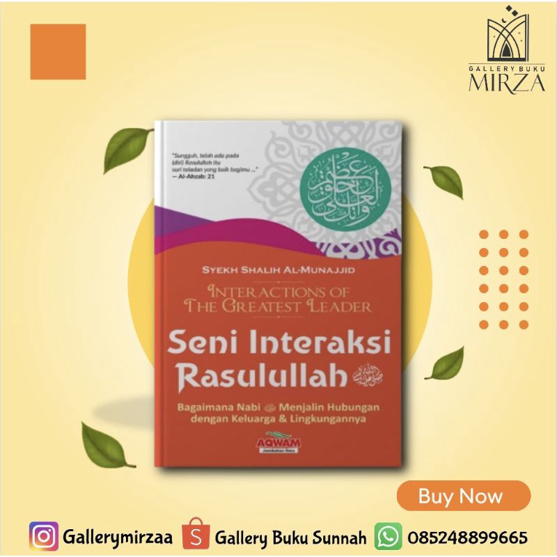 Buku Seni Interaksi Rasulullah Bagaimana Nabi Menjalin Hubungan
