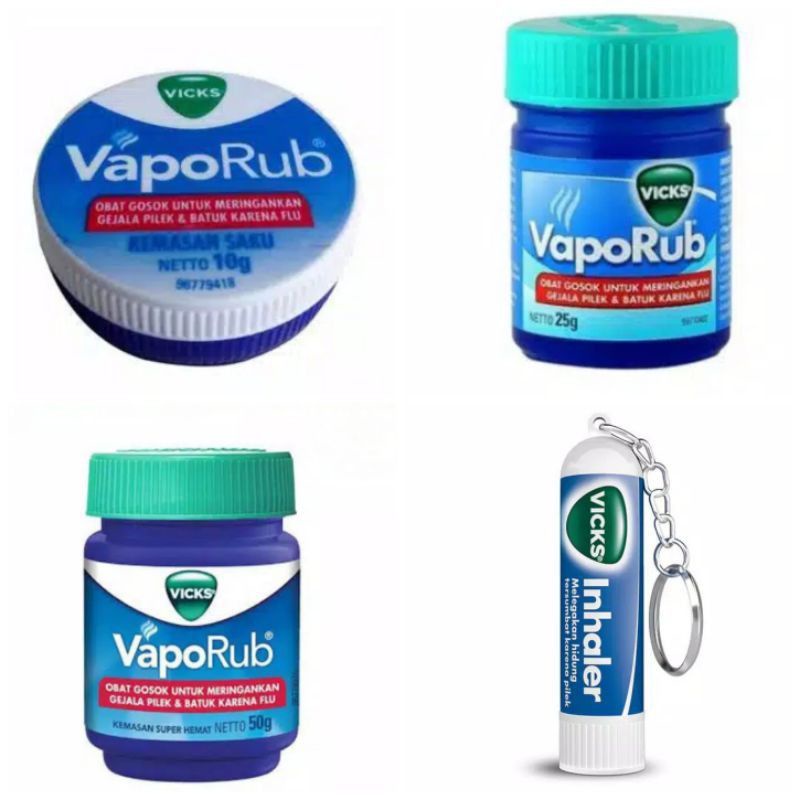 VICKS BALSEM VAPORUB & INHALER