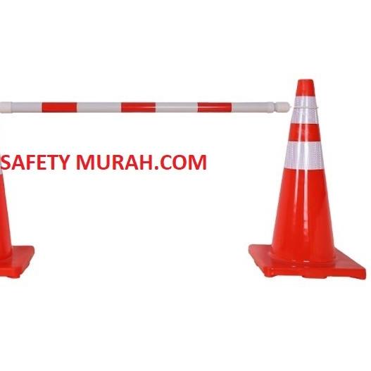 

Retractable Cone Bar / Penghalang jalan - Merah Putih