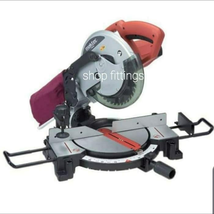 Maktec Mt 230 Mesin Potong Alumunium Kayu Miter Saw 10"