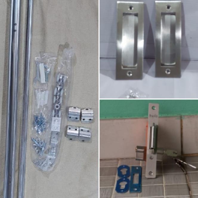 Rel Pintu Geser J3/Rell Sliding Door/Rel Pintu Geser - Set