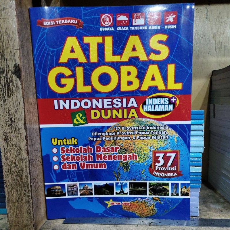 Jual BUKU ATLAS LENGKAP 37 PROVINSI UKURAN BESAR | Shopee Indonesia