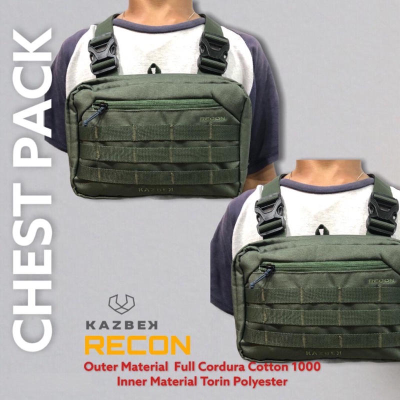 Chest Bag Kazbek Recon / Tas Dada