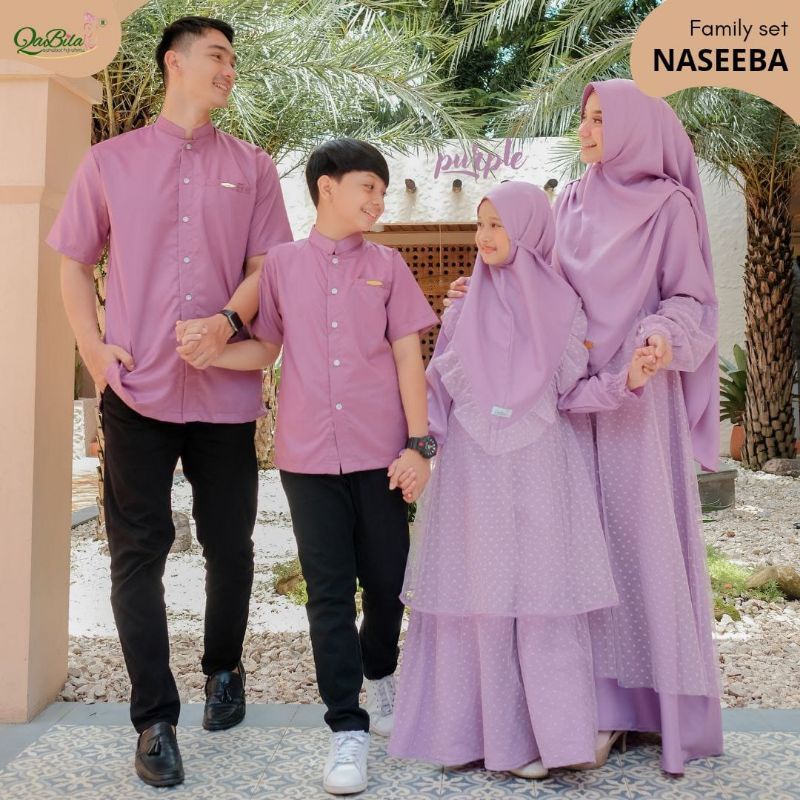 Moslem Ori Eid Series Couple Family Set Sarimbit Naseeba By Qabila (Open PO Ready Akhir Feb 2023)