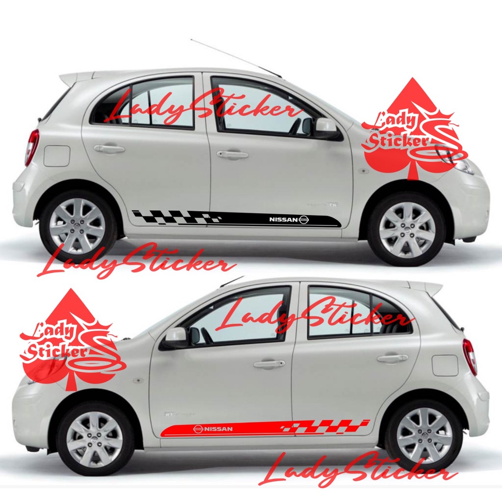new sticker mobil nissan cutting sticker mobil nissan march juke livina