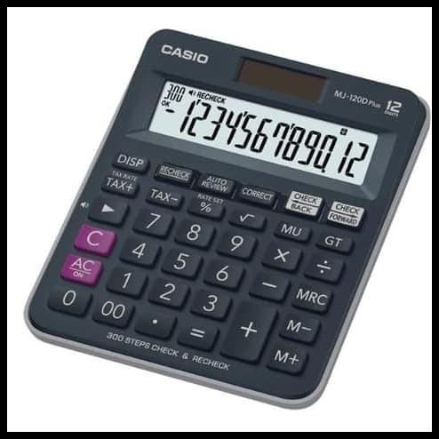 

Kalkulator Casio Mj120 D Check & Correct / Calculator Desktop Mj 120 D